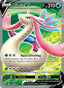 Karte Milotic V aus Clash der Rebellen, Nummer 179/192