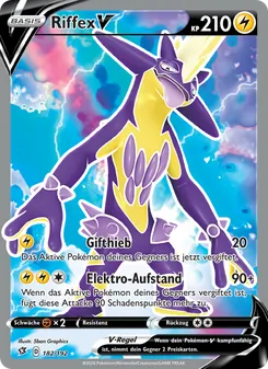 Karte Riffex V aus Clash der Rebellen, Nummer 182/192