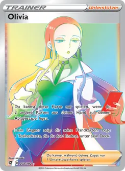 Karte Olivia aus Clash der Rebellen, Nummer 202/192