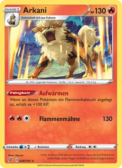 Karte Arkani aus Clash der Rebellen, Nummer 28/192