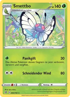 Karte Smettbo aus Clash der Rebellen, Nummer 3/192