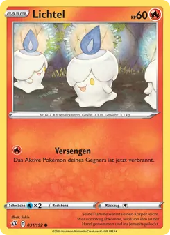 Karte Lichtel aus Clash der Rebellen, Nummer 31/192