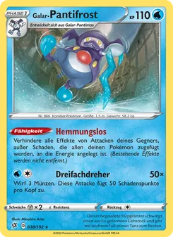 Karte Galar-Pantifrost aus Clash der Rebellen, Nummer 38/192