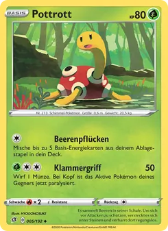 Karte Pottrott aus Clash der Rebellen, Nummer 5/192