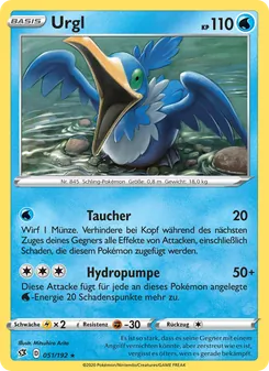 Karte Urgl aus Clash der Rebellen, Nummer 51/192