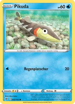 Karte Pikuda aus Clash der Rebellen, Nummer 52/192