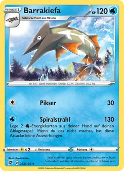 Karte Barrakiefa aus Clash der Rebellen, Nummer 53/192