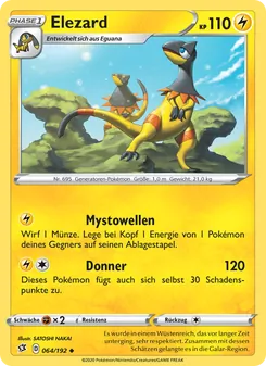 Karte Elezard aus Clash der Rebellen, Nummer 64/192