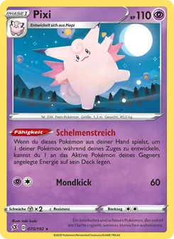 Karte Pixi aus Clash der Rebellen, Nummer 75/192