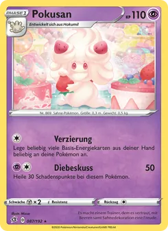 Karte Pokusan aus Clash der Rebellen, Nummer 87/192