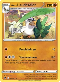 Karte Galar-Lauchzelot aus Clash der Rebellen, Nummer 95/192
