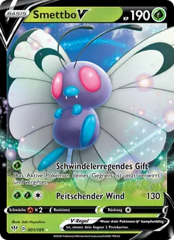 Karte Smettbo V aus Flammende Finsternis, Nummer 1/189