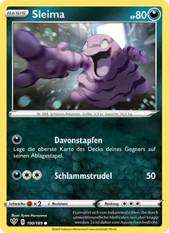 Karte Sleima aus Flammende Finsternis, Nummer 100/189