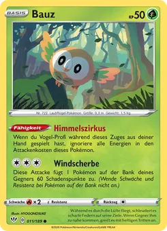 Karte Bauz aus Flammende Finsternis, Nummer 11/189