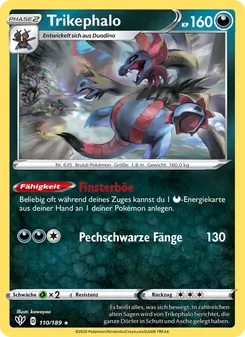 Karte Trikephalo aus Flammende Finsternis, Nummer 110/189