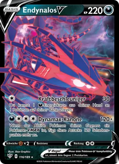 Karte Endynalos V aus Flammende Finsternis, Nummer 116/189