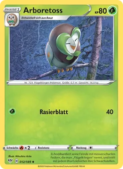 Karte Arboretoss aus Flammende Finsternis, Nummer 12/189