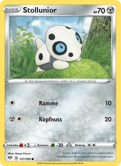 Karte Stollunior aus Flammende Finsternis, Nummer 121/189