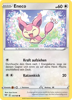 Karte Eneco aus Flammende Finsternis, Nummer 141/189
