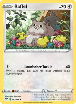 Karte Raffel aus Flammende Finsternis, Nummer 152/189