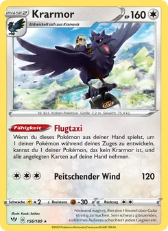 Karte Krarmor aus Flammende Finsternis, Nummer 156/189