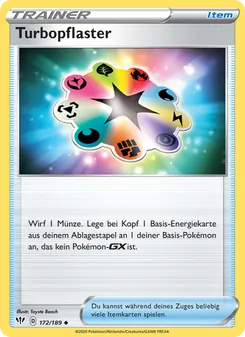 Karte Turbopflaster aus Flammende Finsternis, Nummer 172/189