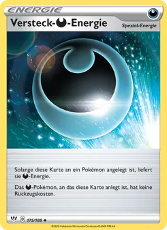 Karte Versteck-Darkness-Energie aus Flammende Finsternis, Nummer 175/189