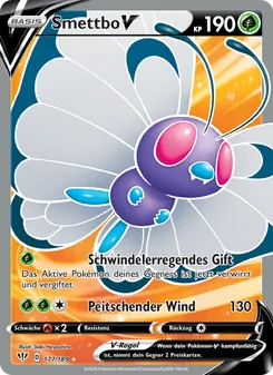 Karte Smettbo V aus Flammende Finsternis, Nummer 177/189