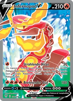 Karte Infernopod V aus Flammende Finsternis, Nummer 179/189