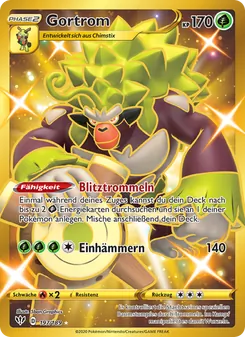 Karte Gortrom aus Flammende Finsternis, Nummer 197/189