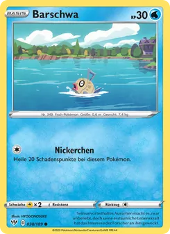 Karte Barschwa aus Flammende Finsternis, Nummer 38/189