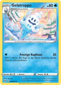 Karte Gelatroppo aus Flammende Finsternis, Nummer 46/189