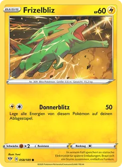 Karte Frizelbliz aus Flammende Finsternis, Nummer 58/189