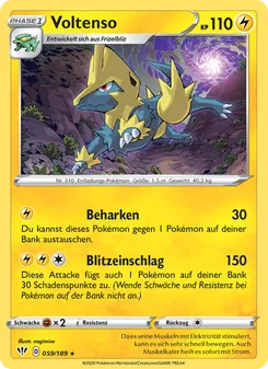 Karte Voltenso aus Flammende Finsternis, Nummer 59/189