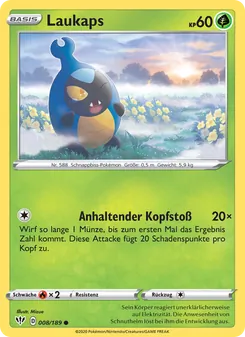 Karte Laukaps aus Flammende Finsternis, Nummer 8/189