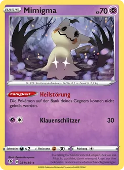 Karte Mimigma aus Flammende Finsternis, Nummer 81/189