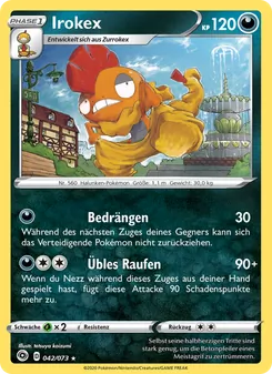 Karte Irokex aus Weg des Champs, Nummer 42/73