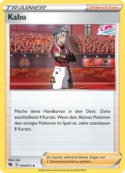 Karte Kabu aus Weg des Champs, Nummer 55/73