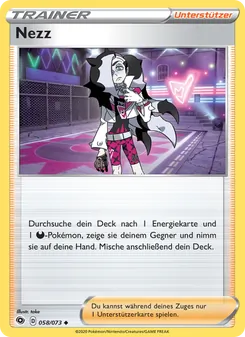 Karte Nezz aus Weg des Champs, Nummer 58/73