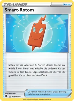 Karte Smart-Rotom aus Weg des Champs, Nummer 64/73