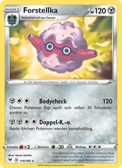 Karte Forstellka aus Farbenschock, Nummer 114/185