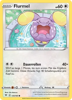 Karte Flurmel aus Farbenschock, Nummer 135/185