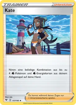 Karte Kate aus Farbenschock, Nummer 157/185