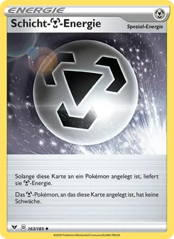 Karte Schicht-Metal-Energie aus Farbenschock, Nummer 163/185
