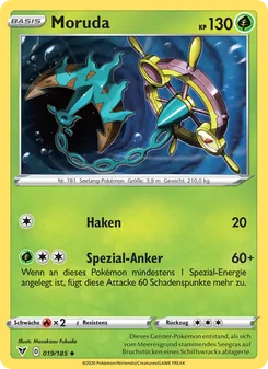 Karte Moruda aus Farbenschock, Nummer 19/185