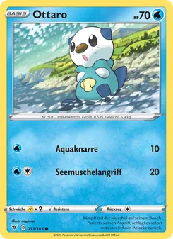 Karte Ottaro aus Farbenschock, Nummer 33/185