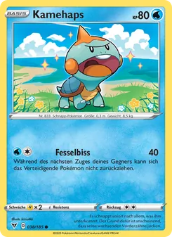 Karte Kamehaps aus Farbenschock, Nummer 38/185
