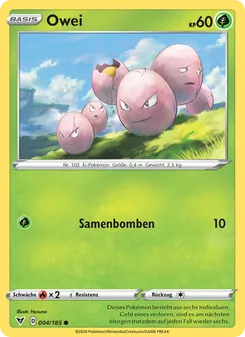 Karte Owei aus Farbenschock, Nummer 4/185
