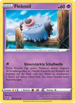 Karte Fleknoil aus Farbenschock, Nummer 73/185