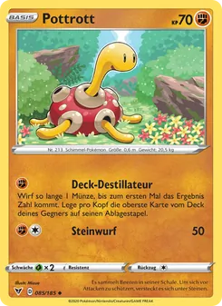 Karte Pottrott aus Farbenschock, Nummer 85/185